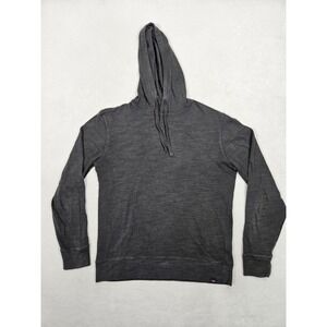 Faherty Hoodie Men's S Gray Sweatshirt Sweater Slub Pullover Sun Washed Cotton